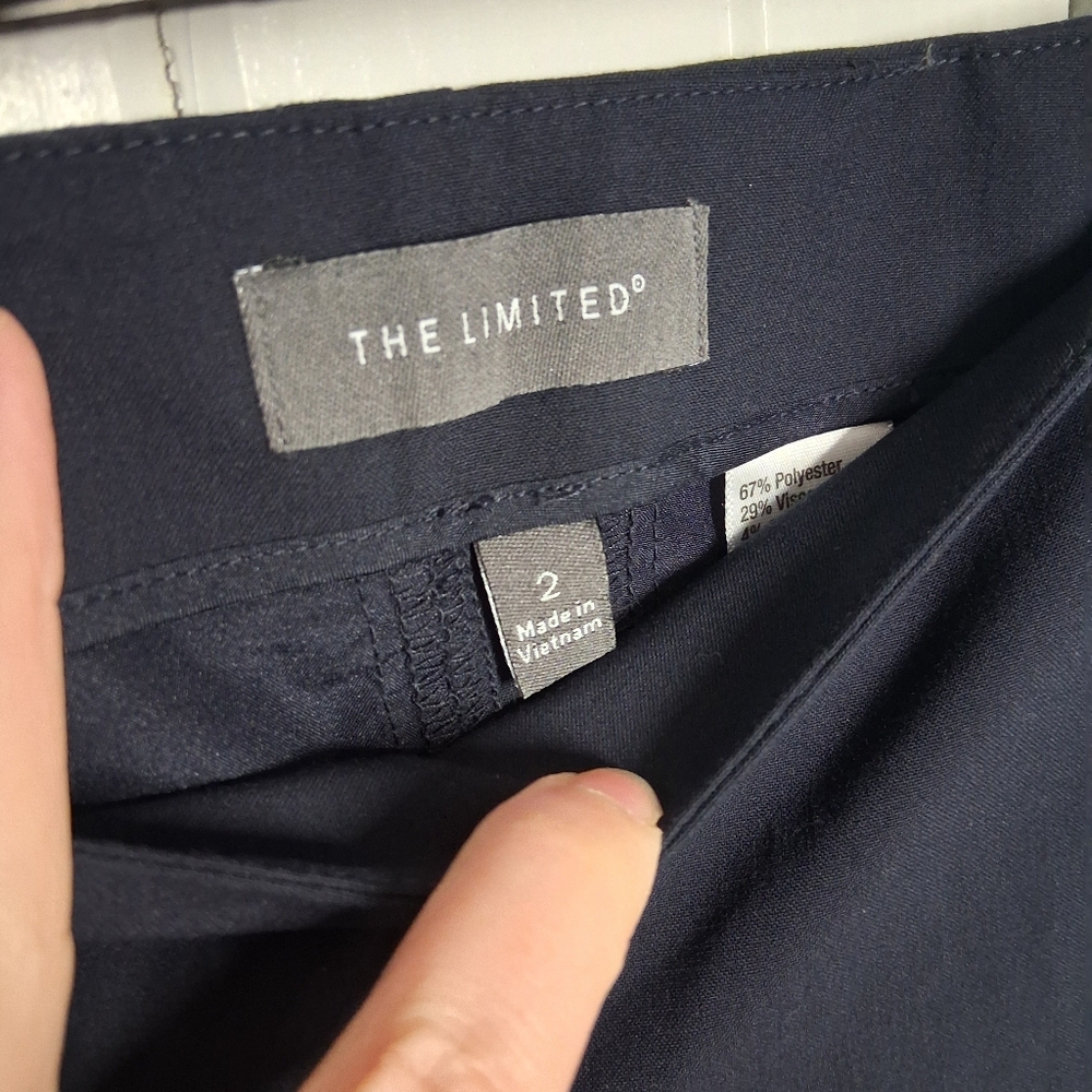 The Limited Navy Trousers